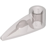 Plaatje in Gallery viewer laden, LEGO® los onderdeel Bionicle in kleur Doorzichtig Zwart x346