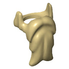 LEGO® los onderdeel Lijf Accessoire in kleur Geelbruin 6132