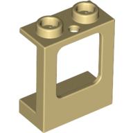 LEGO® los onderdeel Raamkozijn in kleur Geelbruin 60032