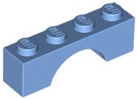 Plaatje in Gallery viewer laden, LEGO® los onderdeel Steen Boog in kleur Medium Blauw 3659