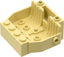 Plaatje in Gallery viewer laden, LEGO® los onderdeel Onderstel in kleur Geelbruin 30149