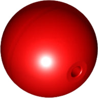 LEGO® los onderdeel Bal in kleur Rood 54821