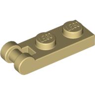 LEGO® los onderdeel Plaat Aangepast in kleur Geelbruin 60478