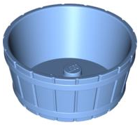 Plaatje in Gallery viewer laden, LEGO® los onderdeel Container in kleur Medium Blauw 64951