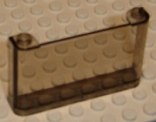 Plaatje in Gallery viewer laden, LEGO® los onderdeel Voorruit Doorzichtig Zwart 64453