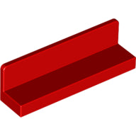 Plaatje in Gallery viewer laden, LEGO® los onderdeel Paneel in kleur Rood 30413