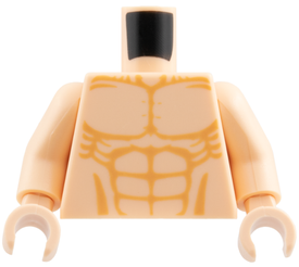 LEGO® los onderdeel Lijf met Motief Lichte Noga 973pb0539c01