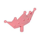 LEGO® Hoofddeksel Accessoire Doorzichtig Rood 33322