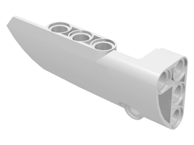 LEGO® los onderdeel Technisch Paneel in kleur Wit 64683