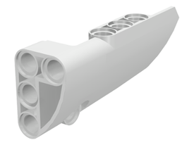 LEGO® los onderdeel Technisch Paneel in kleur Wit 64391