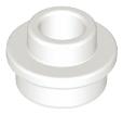 Plaatje in Gallery viewer laden, LEGO® los onderdeel Plaat Rond in kleur Wit 85861