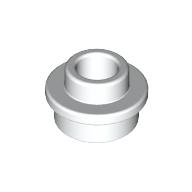 LEGO® los onderdeel Plaat Rond in kleur Wit 85861