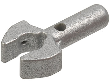 LEGO® los onderdeel Staaf in kleur Metallisch Zilver 48729b
