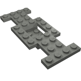 LEGO® los onderdeel Onderstel Donker Blauwachtig Grijs 4212b