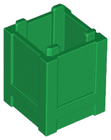 LEGO® los onderdeel Container in kleur Groen 61780