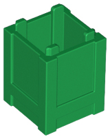 LEGO® los onderdeel Container in kleur Groen 61780