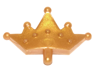 LEGO® los onderdeel Hoofddeksel Accessoire Parel Goud 33322