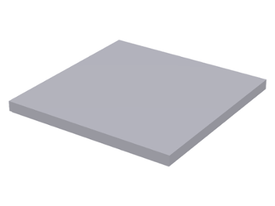 LEGO® onderdeel Tegel Algemeen Licht Blauwachtig Grijs 6881