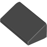 Plaatje in Gallery viewer laden, LEGO® los onderdeel Dakpan Algemeen in kleur Zwart 85984