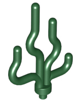 LEGO® los onderdeel Plant & Struik Donkergroen 30093