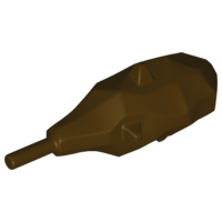 Plaatje in Gallery viewer laden, LEGO® los onderdeel Wapen in kleur Donker Bruin 60674
