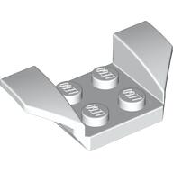 Plaatje in Gallery viewer laden, LEGO® los onderdeel Spatbord in kleur Wit 41854