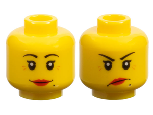 LEGO® los onderdeel Hoofd in kleur Geel 3626cpb0366