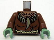 Plaatje in Gallery viewer laden, LEGO® Lijf met Motief Roodachtig Bruin 973pb0572c01