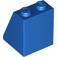 LEGO® los onderdeel Dakpan Algemeen in kleur Blauw 3678b