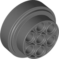 LEGO® los onderdeel Wiel Donker Blauwachtig Grijs 60208