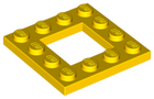 LEGO® los onderdeel Plaat Aangepast in kleur Geel 64799