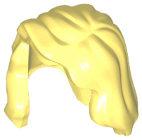LEGO® los onderdeel Haar in kleur Helder Lichtgeel 85974