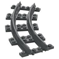 LEGO® los onderdeel Rails Donker Blauwachtig Grijs 85976