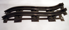 LEGO® los onderdeel Rails Donker Blauwachtig Grijs 85977