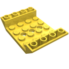 LEGO® los onderdeel Dakpan Omgekeerd in kleur Geel 60219