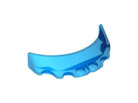 LEGO® los onderdeel Voorruit Doorzichtig Donkerblauw 62360