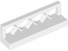 LEGO® los onderdeel Hek in kleur Wit 3633