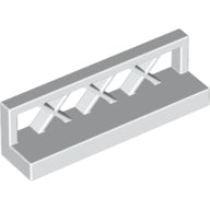 LEGO® los onderdeel Hek in kleur Wit 3633