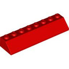 LEGO® los onderdeel Dakpan Algemeen in kleur Rood 4445