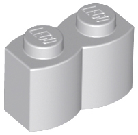 LEGO® Steen Aangepast Licht Blauwachtig Grijs 30136