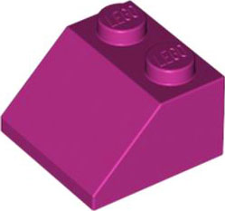 LEGO® los onderdeel Dakpan Algemeen in kleur Magenta 3039