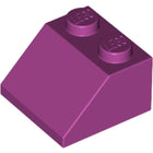 LEGO® los onderdeel Dakpan Algemeen in kleur Magenta 3039