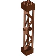 Plaatje in Gallery viewer laden, LEGO® los onderdeel Steunpilaar Roodachtig Bruin 58827