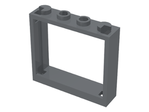 LEGO® onderdeel Raamkozijn Donker Blauwachtig Grijs 60594