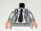 LEGO® Lijf met Motief Licht Blauwachtig Grijs 973pb0593c01
