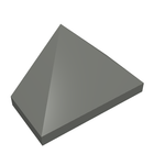 LEGO® Dakpan Algemeen Donker Blauwachtig Grijs 3048c