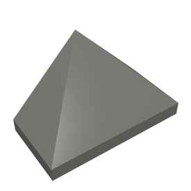 LEGO® Dakpan Algemeen Donker Blauwachtig Grijs 3048c