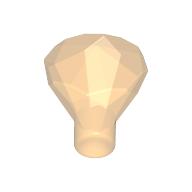 LEGO® los onderdeel Rots in kleur Doorzichtig Oranje 30153