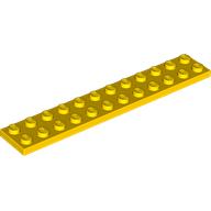 Plaatje in Gallery viewer laden, LEGO® los onderdeel Plaat Algemeen in kleur Geel 2445