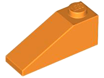 Plaatje in Gallery viewer laden, LEGO® los onderdeel Dakpan Algemeen in kleur Oranje 4286